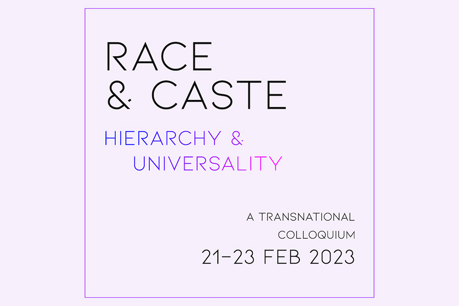 The Other Universals Consortium and the Center for Race, Gender and Class (University of Johannesburg) are organizing a colloquium on Race and Caste; Hierarchy and Universality at the Johannesburg Institute for Advanced Study on Feb 21-23, 2023.